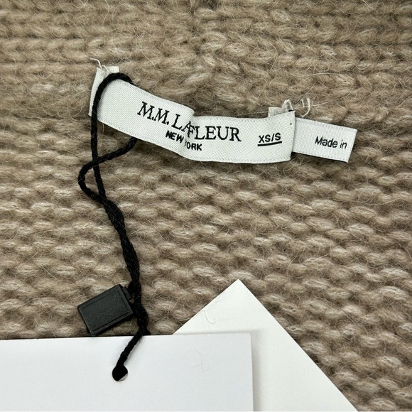 MM Lafleur Frederick Alpaca Cardigan, XS/S, NWT. - Picture 4 of 10